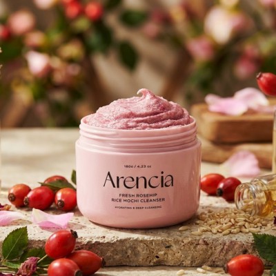 Arencia Rosehip Rice Mochi Cleanser 120g