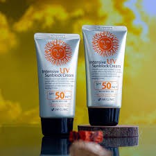 3W Clinic Intensive UV Sunblock Cream SPF50 PA+++ 70ml